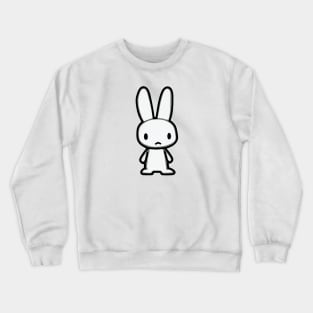 Minimalistic rabbit Crewneck Sweatshirt